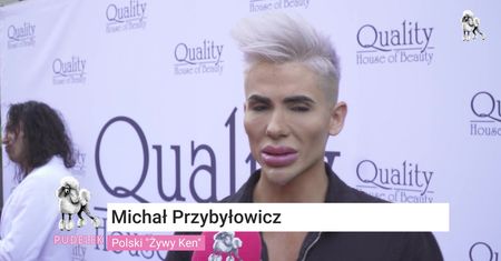 Polski "Żywy Ken" chce zawalczyć na FAME MMA!