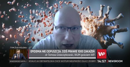 Dr Dzieciątkowski o testach na koronawirusa w Polsce