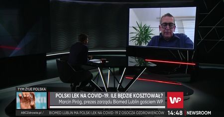 Biomed chwali się lekiem na COVID. Prezes mówi o cenie