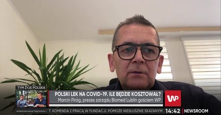 Biomed pokazał "lek na COVID". Kiedy trafi do sprzedaży?