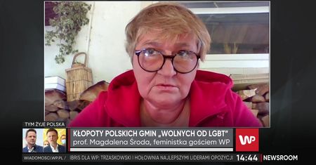 Magdalena Środa o strefach wolnych od LGBT. "Pomysł jest absolutnym skandalem"