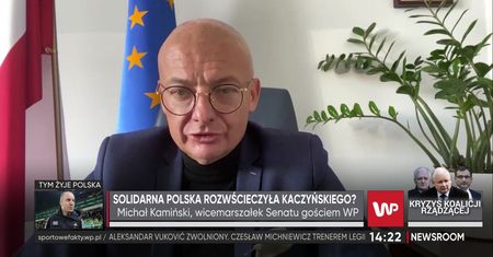 Co Jarosław Kaczyński powiedział Ziobrze? Michał Kamiński o "innych siłach" w Zjednoczonej Prawicy