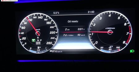 Mercedes-Benz E400 Coupe 3.0 V6 333 KM (AT) - pomiar zużycia paliwa