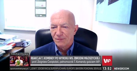 Zbrodnia miłoszycka. Zbigniew Ćwiąkalski: Tomasz Komenda przyjął wyrok z ulgą
