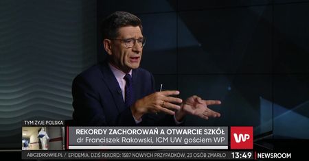 Koronawirus. Dr Rakowski: "Zamknięcie szkół pomogłoby w przytłumieniu epidemii"