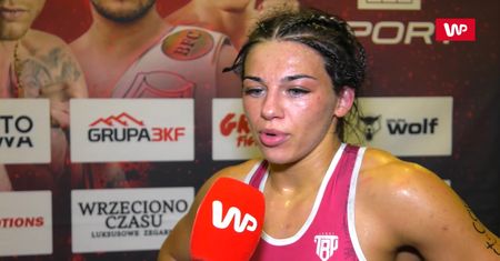 Tymex Boxing Night 13. Laura Grzyb wygrywa z Moniką Gentili. "Powoli przestawiam się z boksu amatorskiego na zawodowy"
