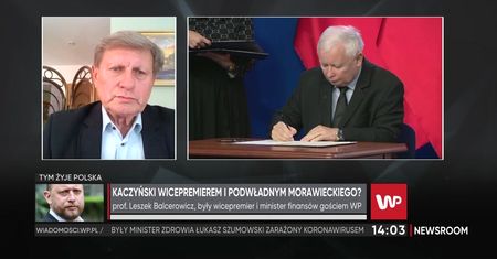 Kaczyński wchodzi do rządu? Balcerowicz: oddala nas od Zachodu