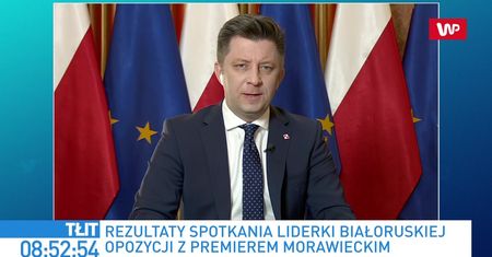 Białoruś. Dworczyk podał datę spotkania z opozycją. Wyjaśnił, czemu nie będzie Hołowni