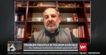 Skandale pedofilskie w Kościele. Przykre słowa ks. Isakowicza-Zaleskiego o ofiarach. "Były spławiane"