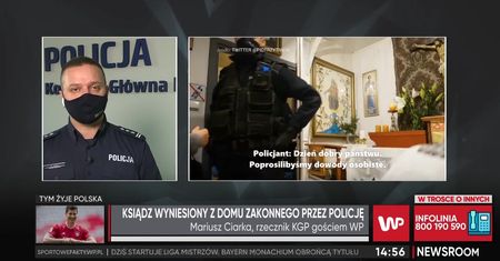 Poznań. Salezjanie. Policja wyprowadziła księdza. "Zachowali się profesjonalnie"
