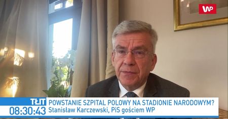 Szpital na Stadionie Narodowym? Karczewski: To nie będzie szpital polowy