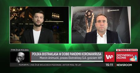 PKO Ekstraklasa. Mecze mogłyby odbywać się z kibicami? Prezes ligi odpowiada