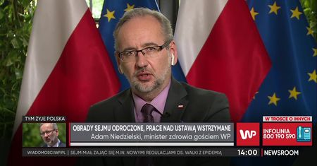Koronawirus w Polsce. "Jestem zawiedziony". Minister zdrowia apeluje do opozycji