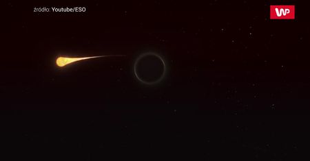 Pożarta przez czarną dziurę. Astronomowie publikują niezwykły filmik