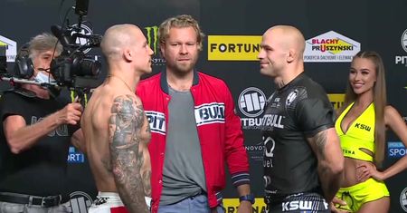"Klatka po klatce" (on tour). KSW 55. Janikowski - Gustafsson: zapaśnicy spotkali się na ważeniu