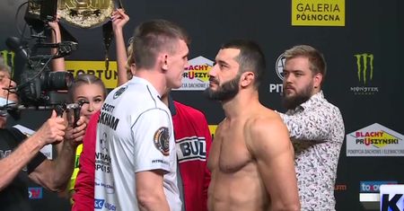 "Klatka po klatce" (on tour). KSW 55. Chalidow i Askham spotkali się oko w oko na ceremonii ważenia