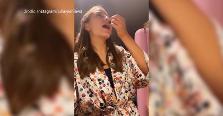 Julia Wieniawa odurza się olejkiem cbd