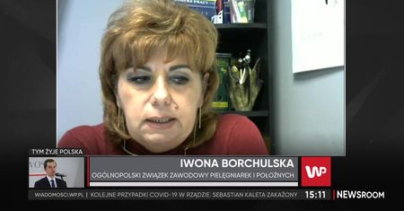 Pielęgniarki oburzone słowami Jacka Sasina. Iwona Borchulska zabrała głos