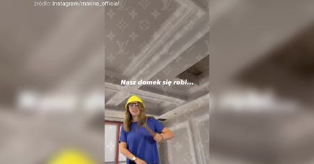Marina pokazała budowę domu i pochwaliła się planem windy