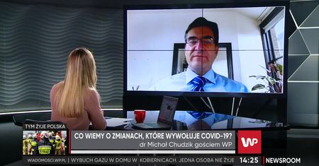 Dr Michał Chudzik wyjaśnia, jakie powikłania występują po przebyciu COVID-19