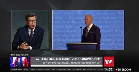 Donald Trump zakażony koronawirusem. Dr Paweł Grzesiowski: "Przez wiele miesięcy sobie drwił"