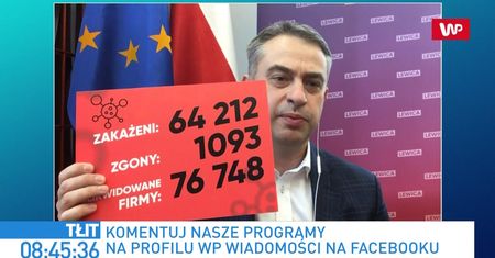 Krzysztof Gawkowski pokazuje "liczby hańby PiS". Mówi o dymisji Mateusza Morawieckiego