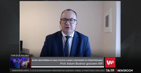 Adam Bodnar apeluje do osób, które nie wierzą w pandemię: "Jest naprawdę poważnie"