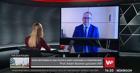 Przemysław Czarnek i wizyta w szpitalu. Adam Bodnar o omijaniu zakazów
