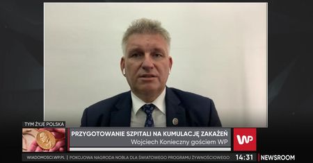 Koronawirus paraliżuje szpitale. Pacjenci z innymi chorobami "poszli w odstawkę". Wojciech Konieczny ostrzega