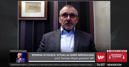 Koronawirus w Polsce. Prof. Tomasz Wąsik: "Epidemia wymknęła się spod kontroli miesiąc temu"