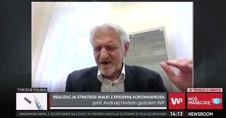 Lockdown? Prof. Horban mówi o ryzyku i świętach