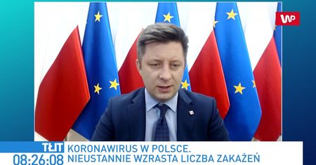 Koronawirus. Problemy z budową szpitala w Płocku. Michał Dworczyk o "sabotowaniu"