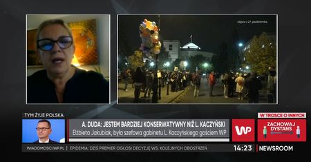 Aborcja. Elżbieta Jakubiak: prezydent Andrzej Duda musi wybrać stronę sporu w PiS
