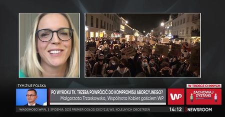 Kto jest odpowiedzialny za obecną sytuację i protest? Małgorzata Trzaskowska nie ma wątpliwości