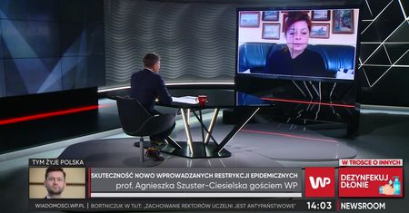 Prof. Szuster-Ciesielska: nie mamy już kontroli nad pandemią (WIDEO)
