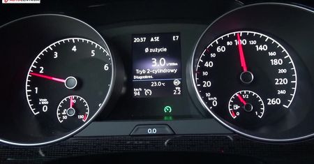Volkswagen Golf Sportsvan 1.5 TSI 150 KM (AT) - pomiar zużycia paliwa