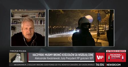 Protesty kobiet. Aleksander Kwaśniewski o atakach. Oskarża prezesa PiS