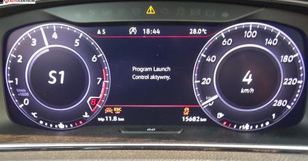 Volkswagen Golf GTI 2.0 TSI 245 KM (AT) - acceleration 0-100 km/h