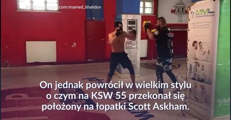 #dziejesiewsporcie: Mamed Chalidow w wielkiej formie. "Kto następny?"