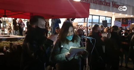 Protest niemieckiej Polonii przeciwko ograniczeniu aborcji
