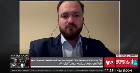 Tumanowicz: "Do Straży Narodowej zgłosiło się kilkanaście tysięcy osób"