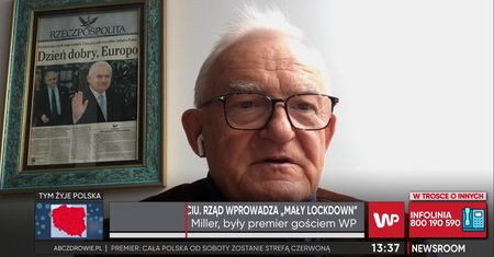 Nowe obostrzenia. Leszek Miller mówi o pomocy z Unii. Ale jest haczyk
