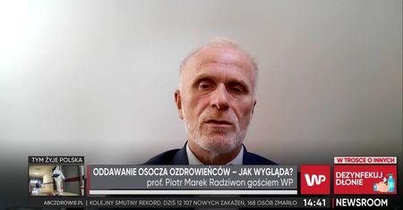Jak zostać dawcą osocza dla chorych na COVID-19? Prof. Piotr Marek Radziwon wyjaśnia (WIDEO)