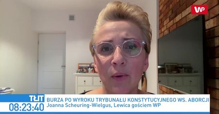 Joanna Scheuring-Wielgus odpowiada Andrzejowi Dudzie ws. aborcji