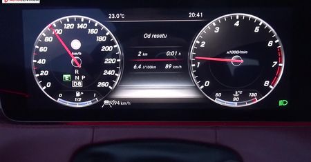 Mercedes-Benz S560 Coupe 4.0 V8 469 KM (AT) - pomiar zużycia paliwa