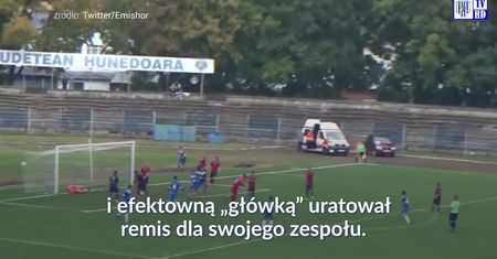 #dziejesiewsporcie: niecodzienna sytuacja w Rumunii. Bramkarz bohaterem!