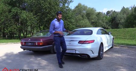 Mercedes-Benz 560 SEC kontra nowa Klasa S Coupe