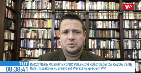 Jarosław Kaczyński jak Wojciech Jaruzelski? Rafał Trzaskowski mówi o "prowokacji"