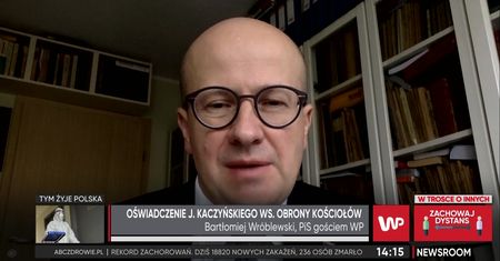 Jarosław Kaczyński wezwał do obrony kościołów. Bartłomiej Wróblewski: jak trzeba, to pójdę