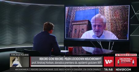 Prof. Horban o protestach. "Cofnijmy się o krok, trzymajmy dystans"